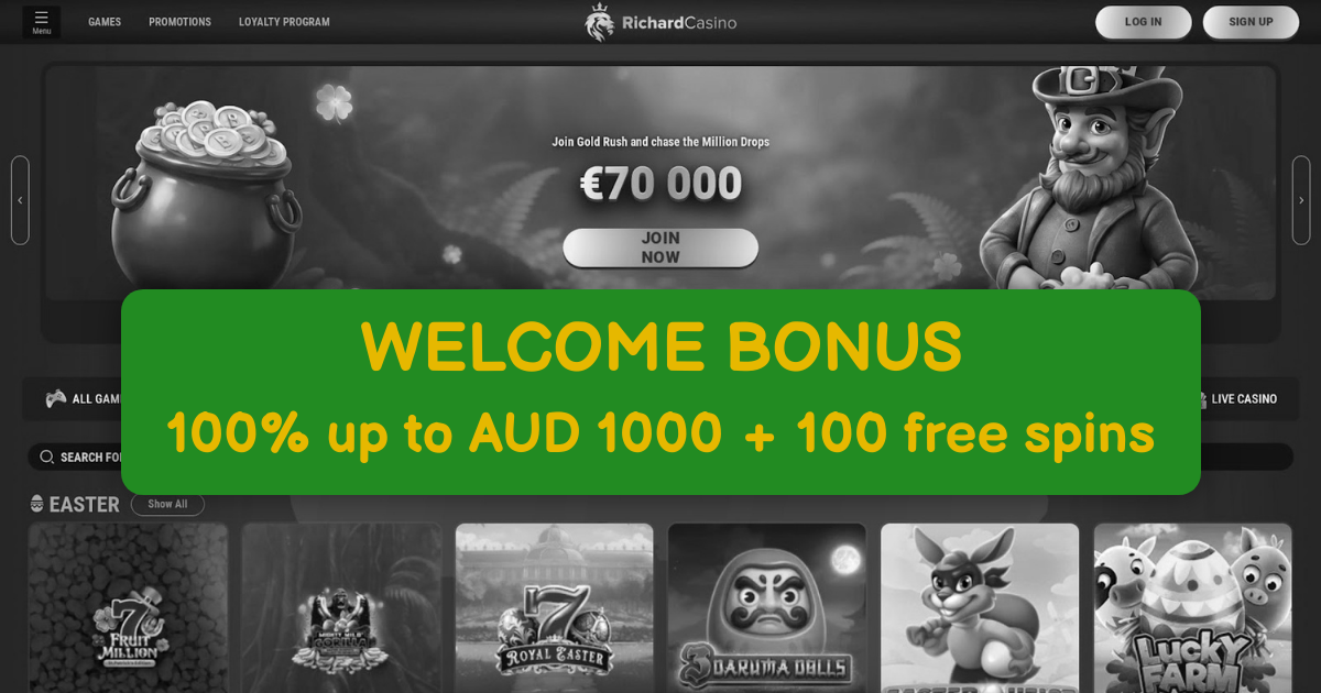 Richard Casino Bonuses | Top Online Slots & Mobile Rewards AU