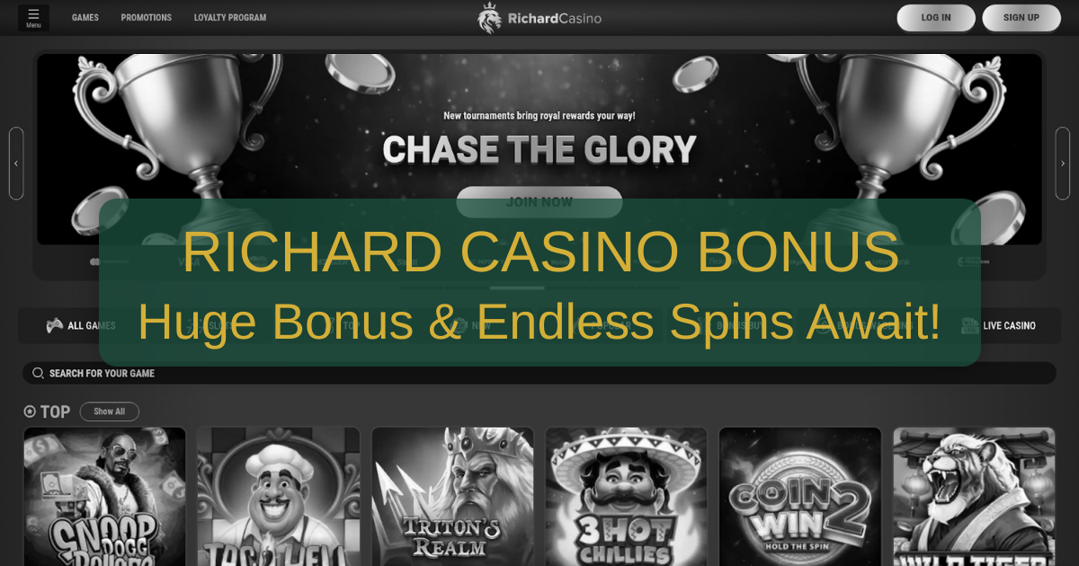 Richard Casino Bonuses Australia 2026 | Top AU Deals